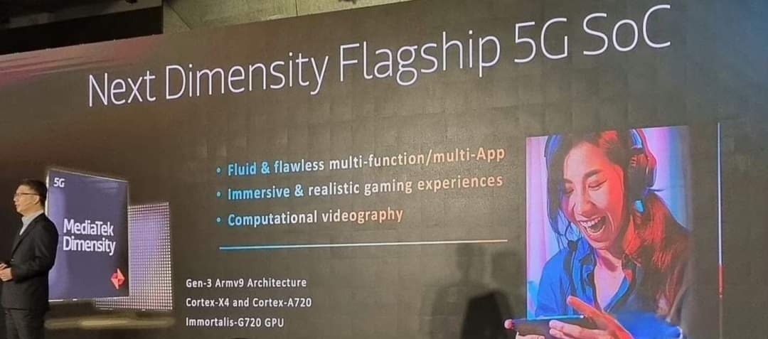 MediaTek giới thiệu Dimensity 9300 với 4 lõi Cortex-X4 và khả năng siêu tiết kiệm điện 50%.