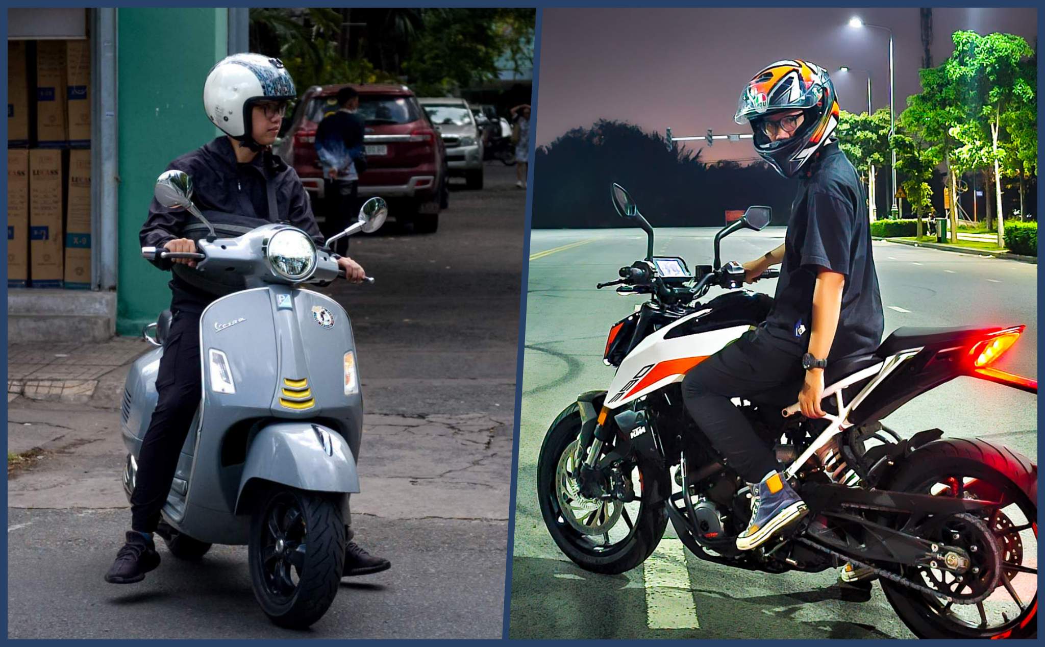 Lựa chọn Duke 390 và Vespa GTS 300 SuperTech để đi phố: scooter vẫn hơn