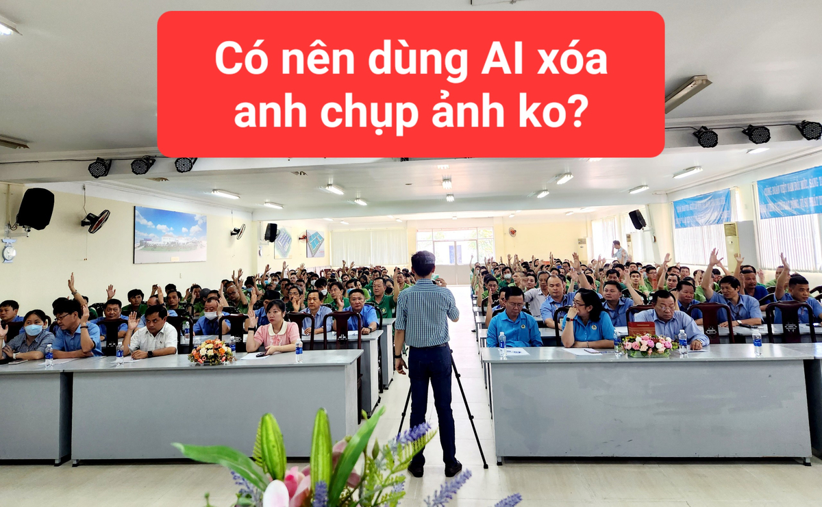 Người chụp ảnh có tâm.