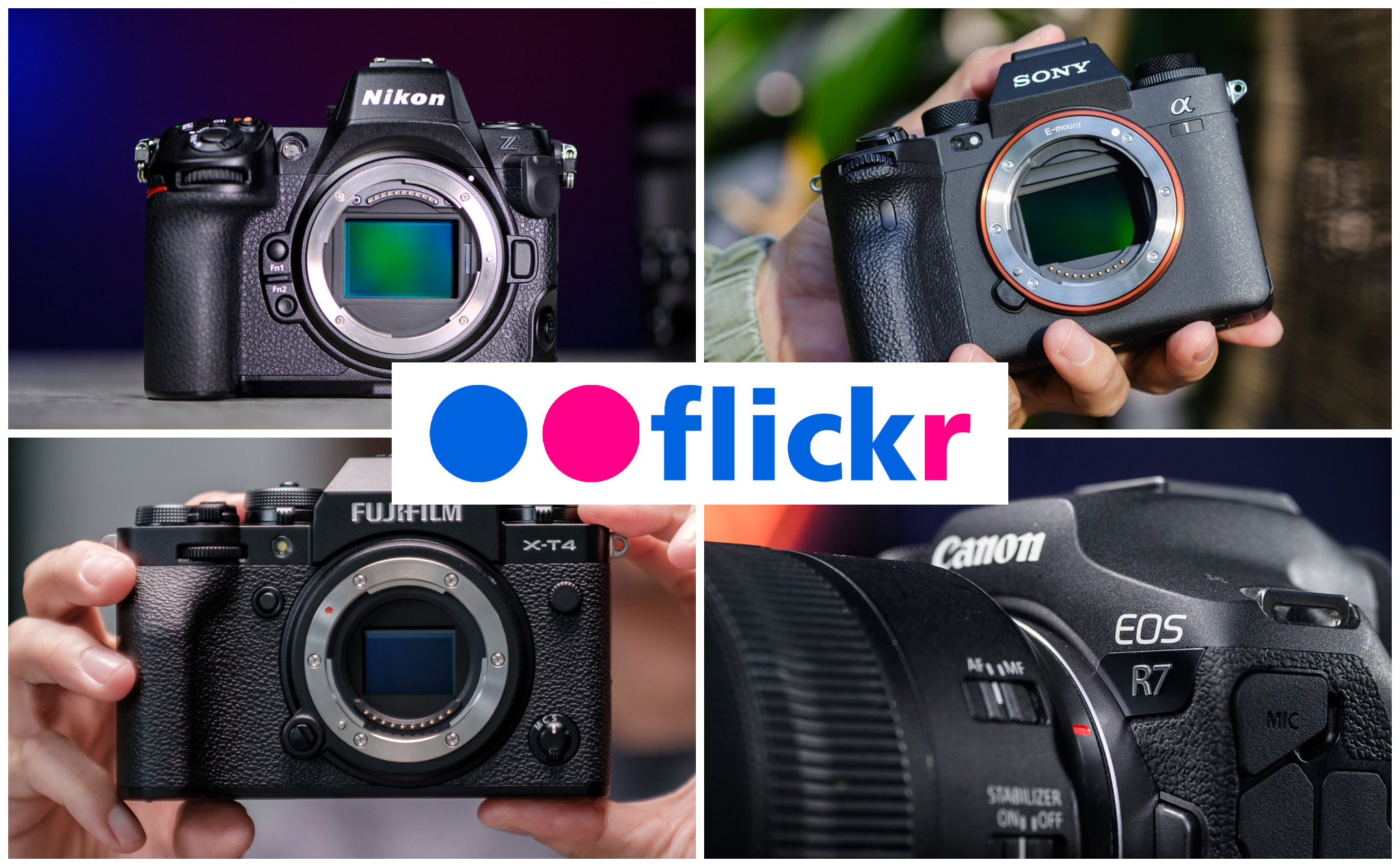 Canon, Nikon, Sony, Fujifilm có số lượng máy ảnh nhiều nhất trên Flickr, ở Việt Nam là 5D Mark III