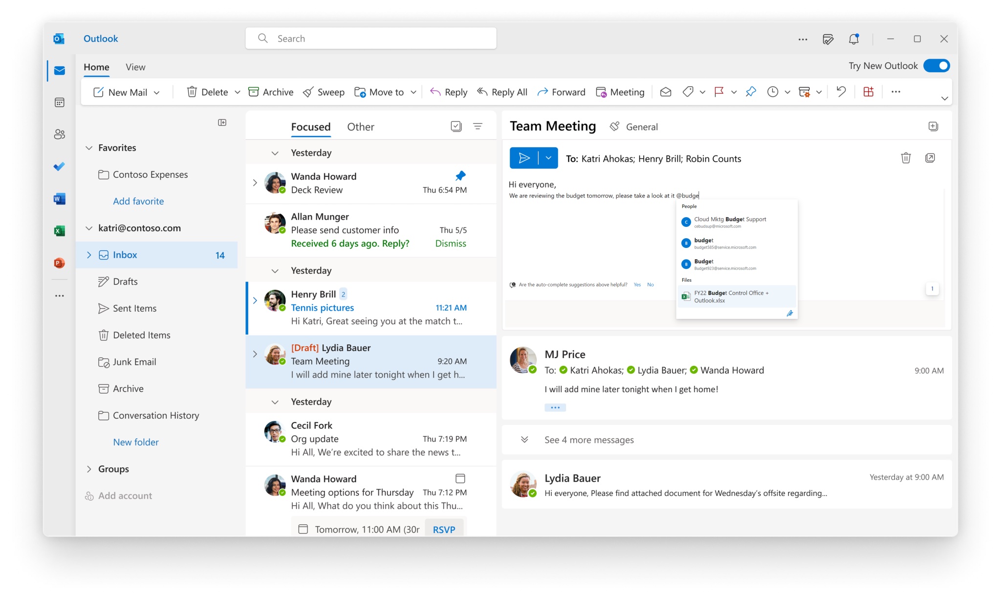 Outlook mới sẽ chính thức là ứng dụng mail và lịch mặc định cho tất cả