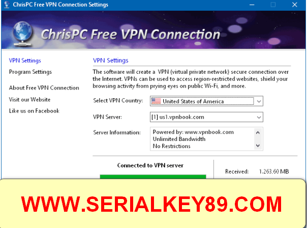 downloading ChrisPC Free VPN Connection 4.07.06