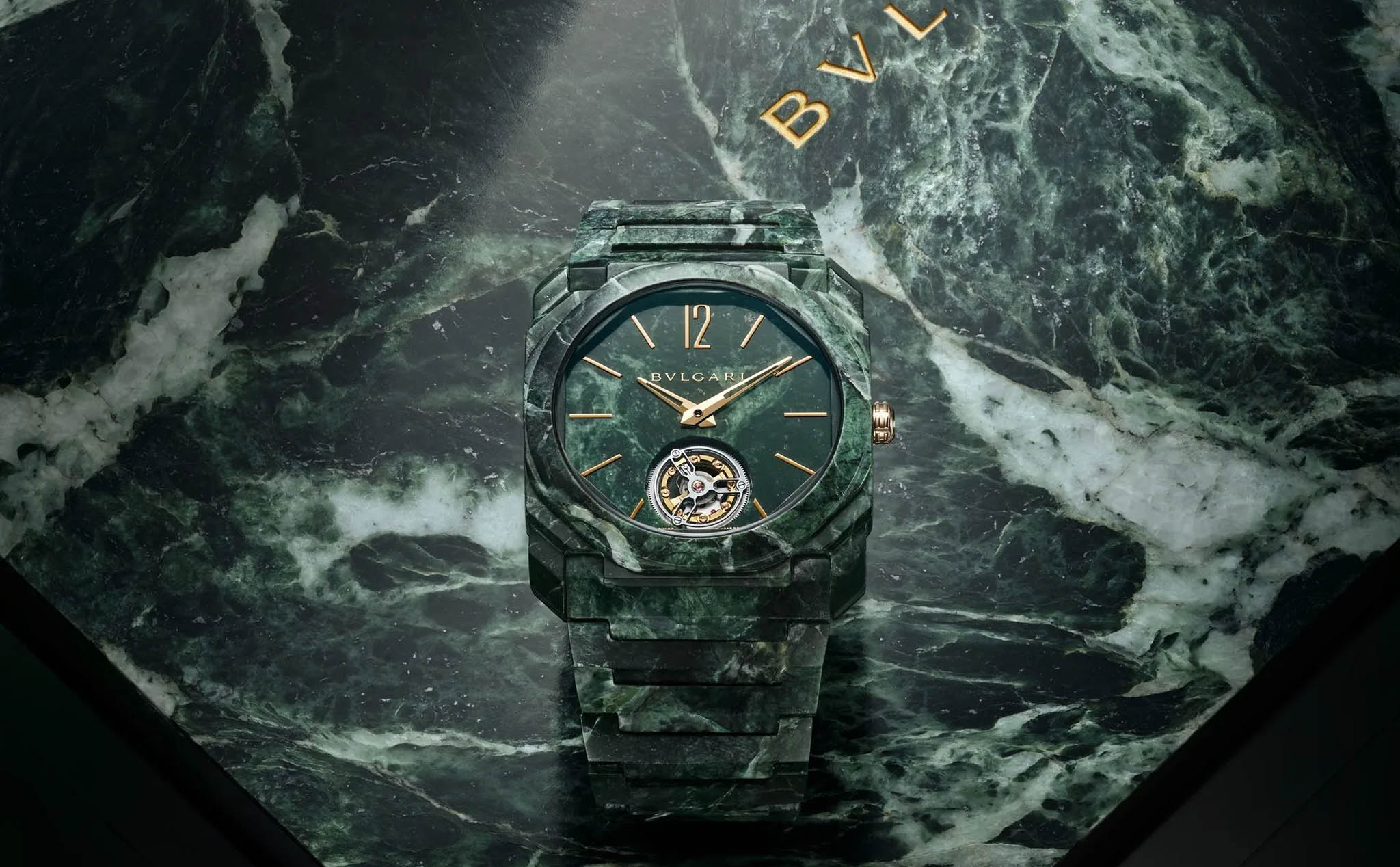 Bulgari Octo Finissimo Tourbillon Marble: Làm đồng hồ bằng đá cẩm thạch, tại sao lại không?