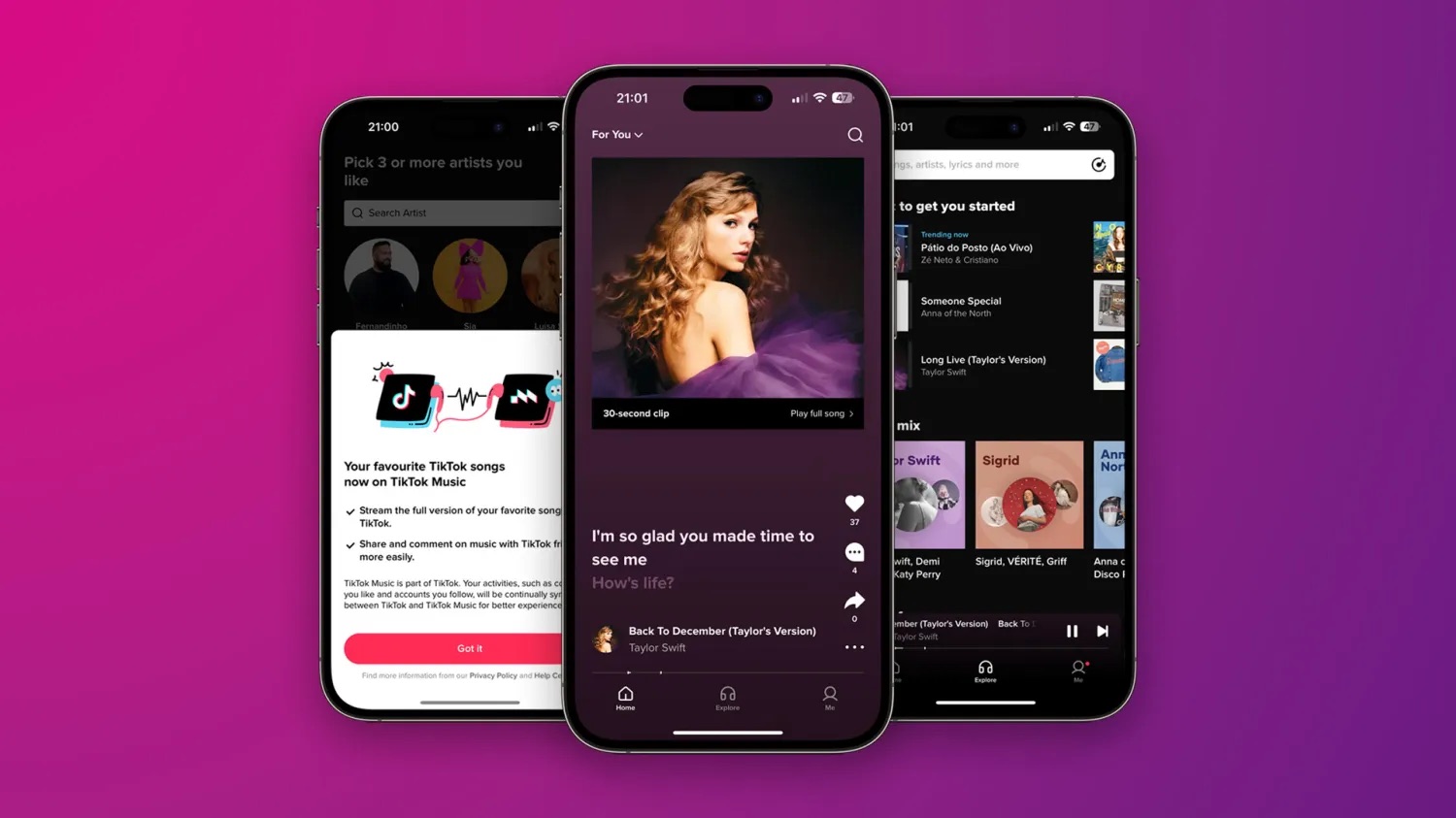 TikTok ra mắt dịch vụ stream nhạc như Spotify, Apple Music
