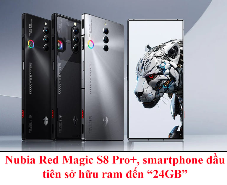 #nubia smarrtphone đầu tiền ram đến 24gb