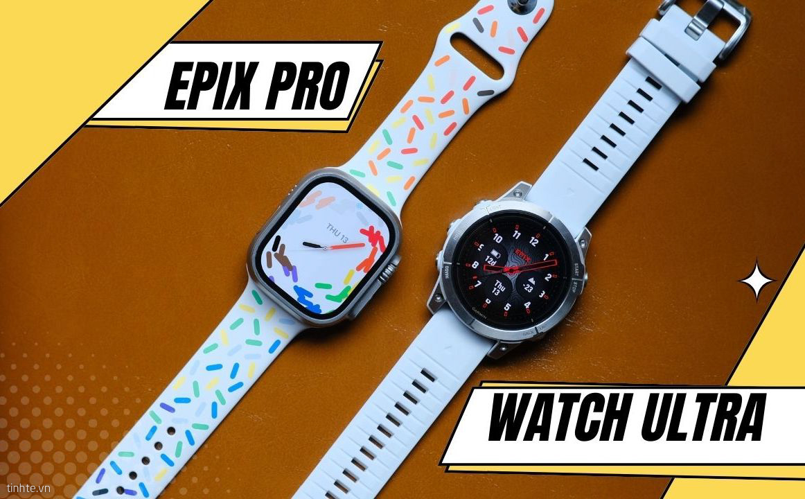 So sánh Epix Pro và Apple Watch Ultra: Mua đồng hồ nào?