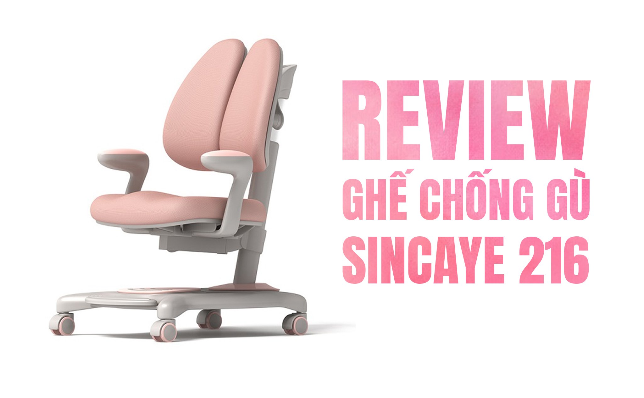 Review ghế chống gù Sincaye 216