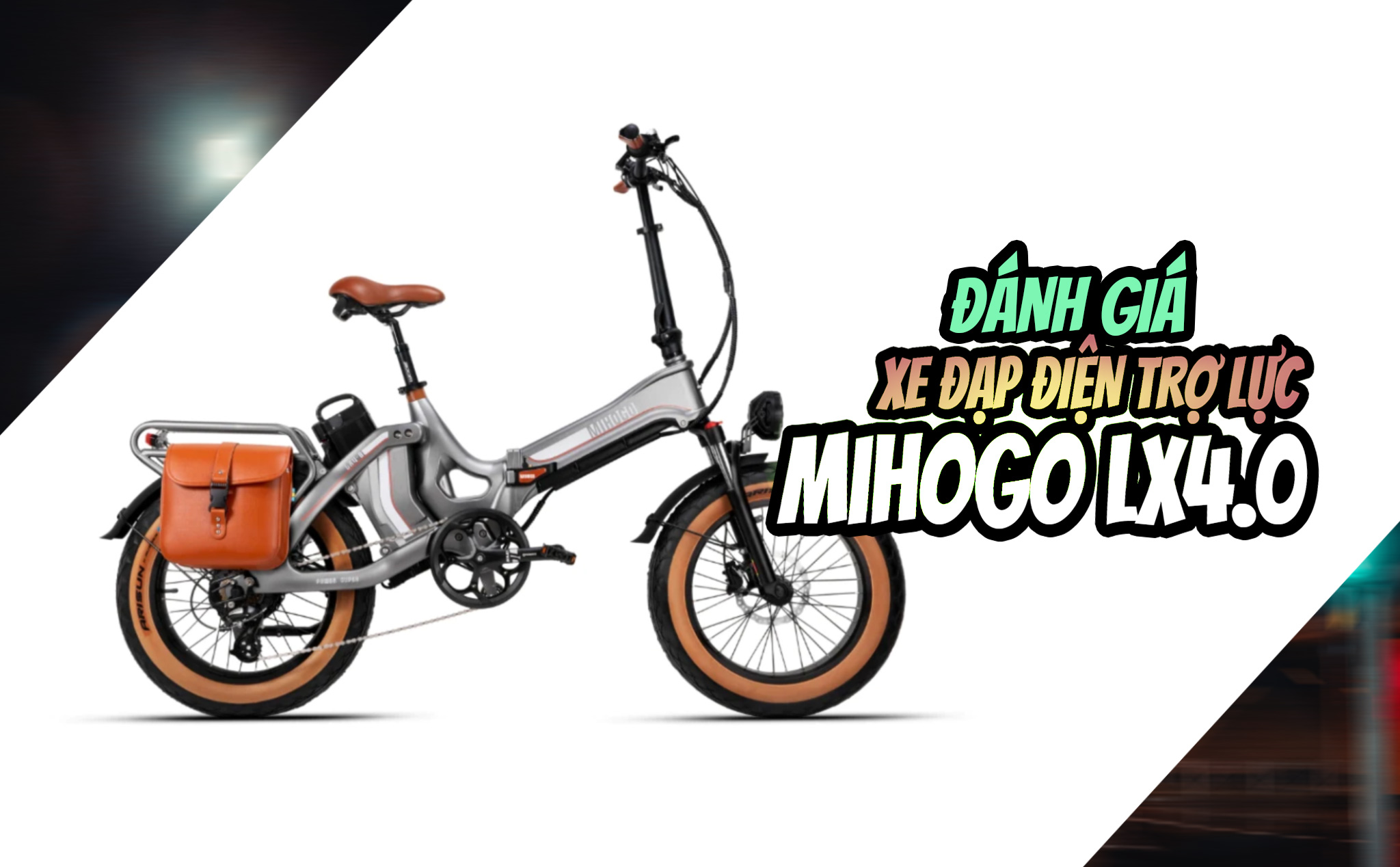 Đánh giá xe đạp điện trợ lực Mihogo LX4.0 - Động cơ và pin khoẻ