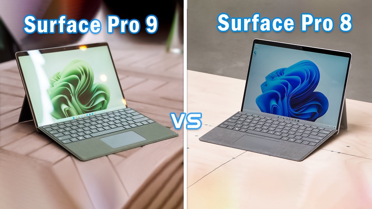 Hiệu năng thực tế của i5 gen 12 trên Surface Pro 9 so với i5 đời 11 trên Pro 8