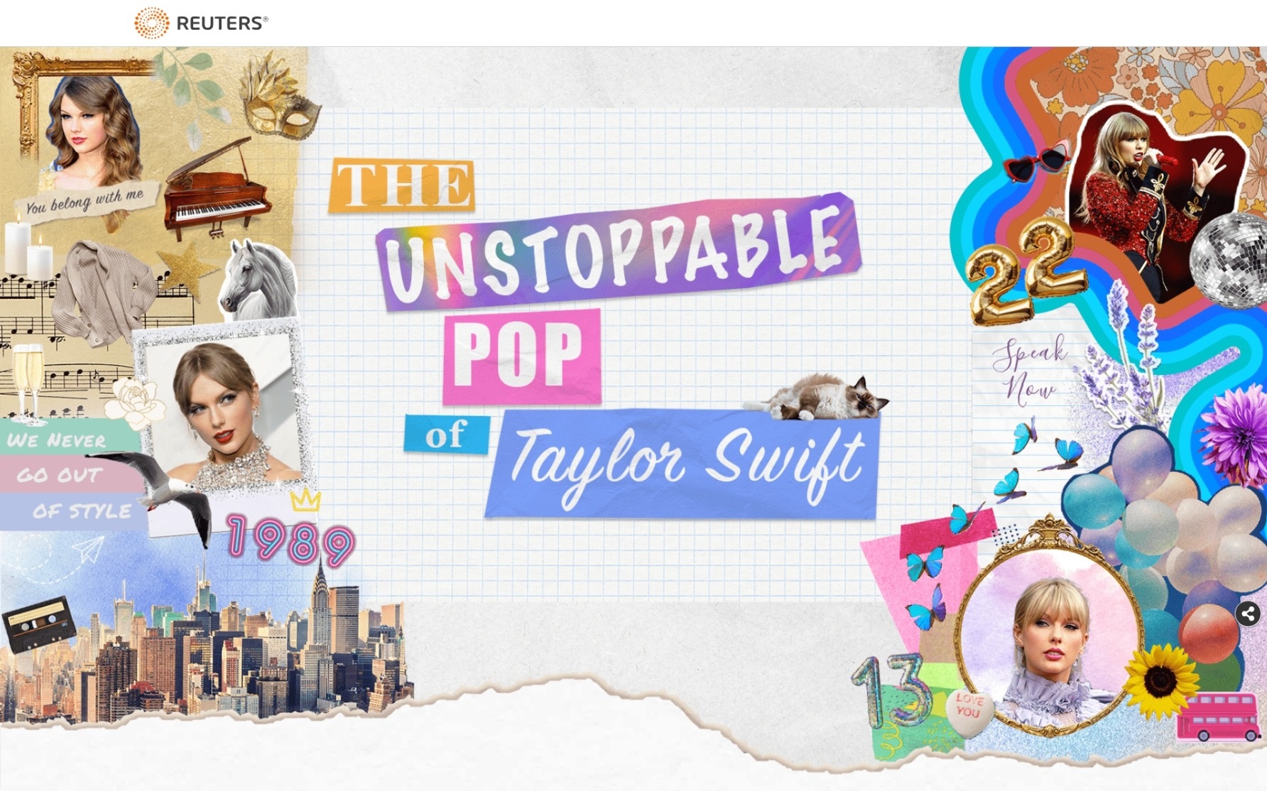 Infographics: Sức hút không thể cản của Taylor Swift