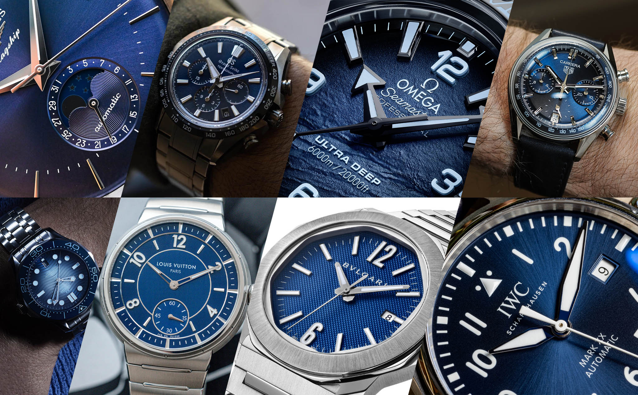 Năm ngoái xu hướng đồng hồ là xanh 'Tiffany', còn trend năm nay là xanh nước biển
