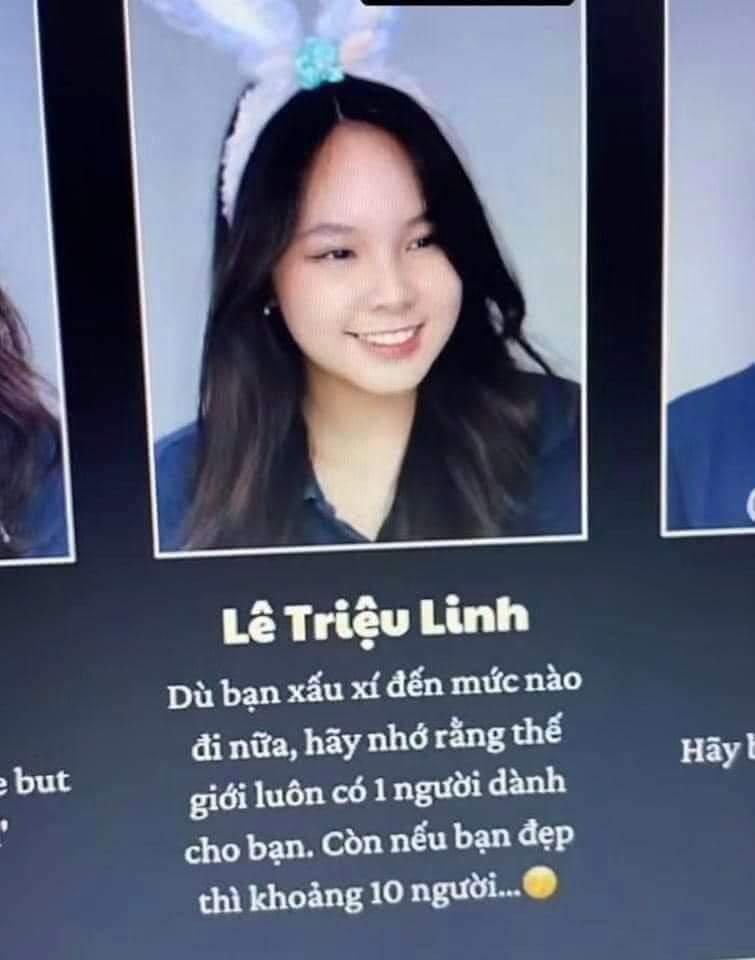 Lê Triệu Linh đang quá tự tin vào nhan sắc chăng? :D