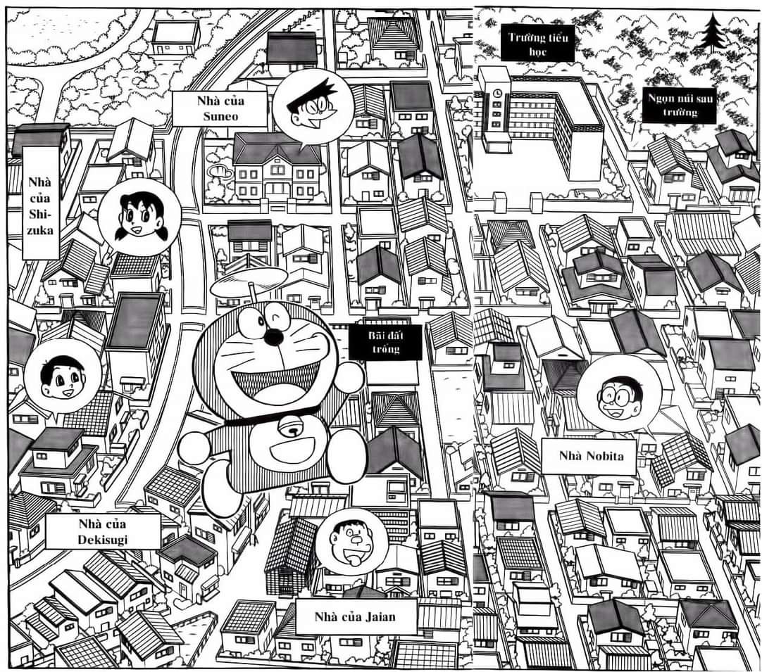 Bản đồ nhà Nobita