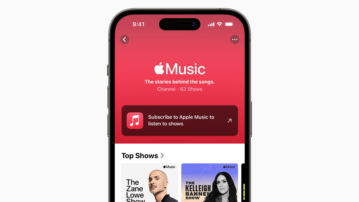 Các chương trình Apple Music Radio hiện có sẵn trong ứng dụng Apple Podcasts rồi nha Anh em