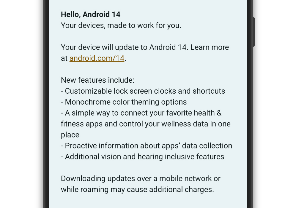 Android 14 chính thức: tuỳ biến màn hình khoá, tạo hình nền bằng AI, tăng  cường bảo mật...