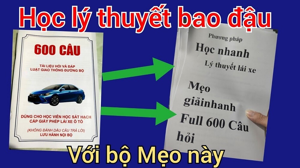 Tài liệu Thầy Chiến dạy lái xe B1, B2 C mẹo thi lý thuyết mô phỏng pdf 2024