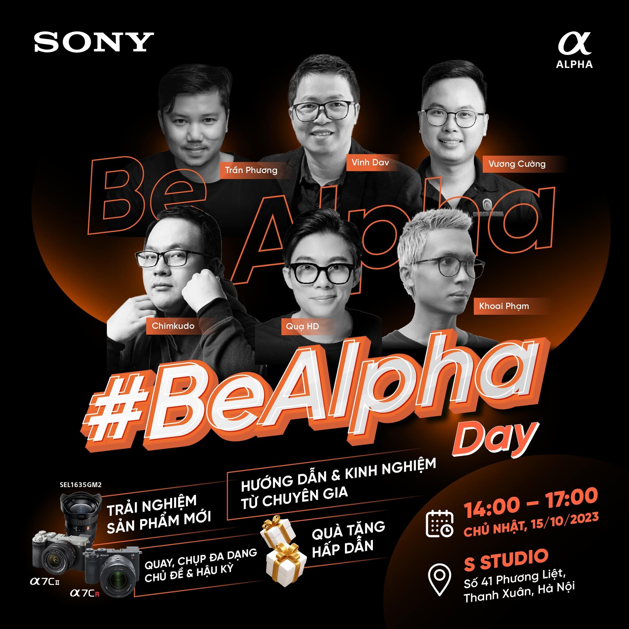 Trải nghiệm Be Alpha Day của hãng Sony tại Hà Nội 2023
