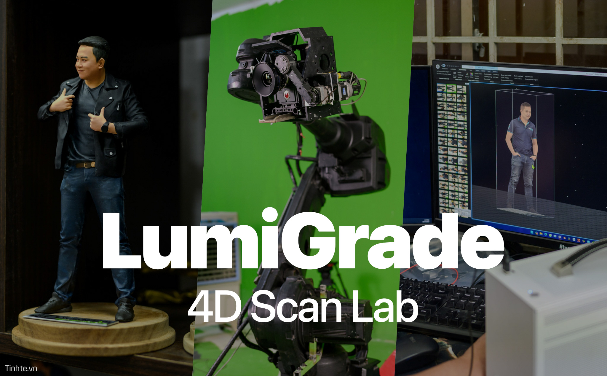 Tham quan Lumigrade với 4D Scan Lab số hoá nhân vật, robot quay phim với công nghệ Hollywood