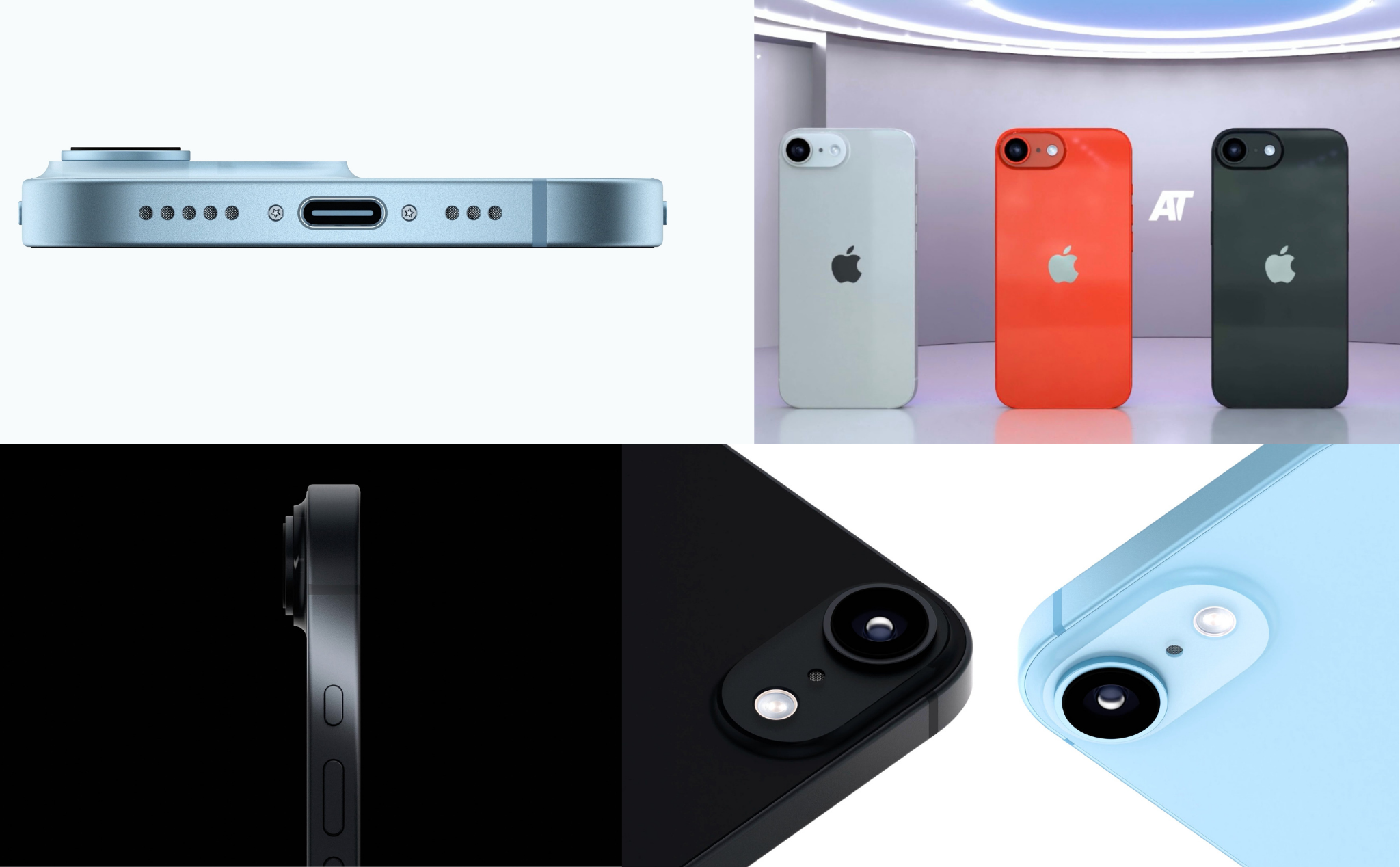 Một số hình render của iPhone SE 4