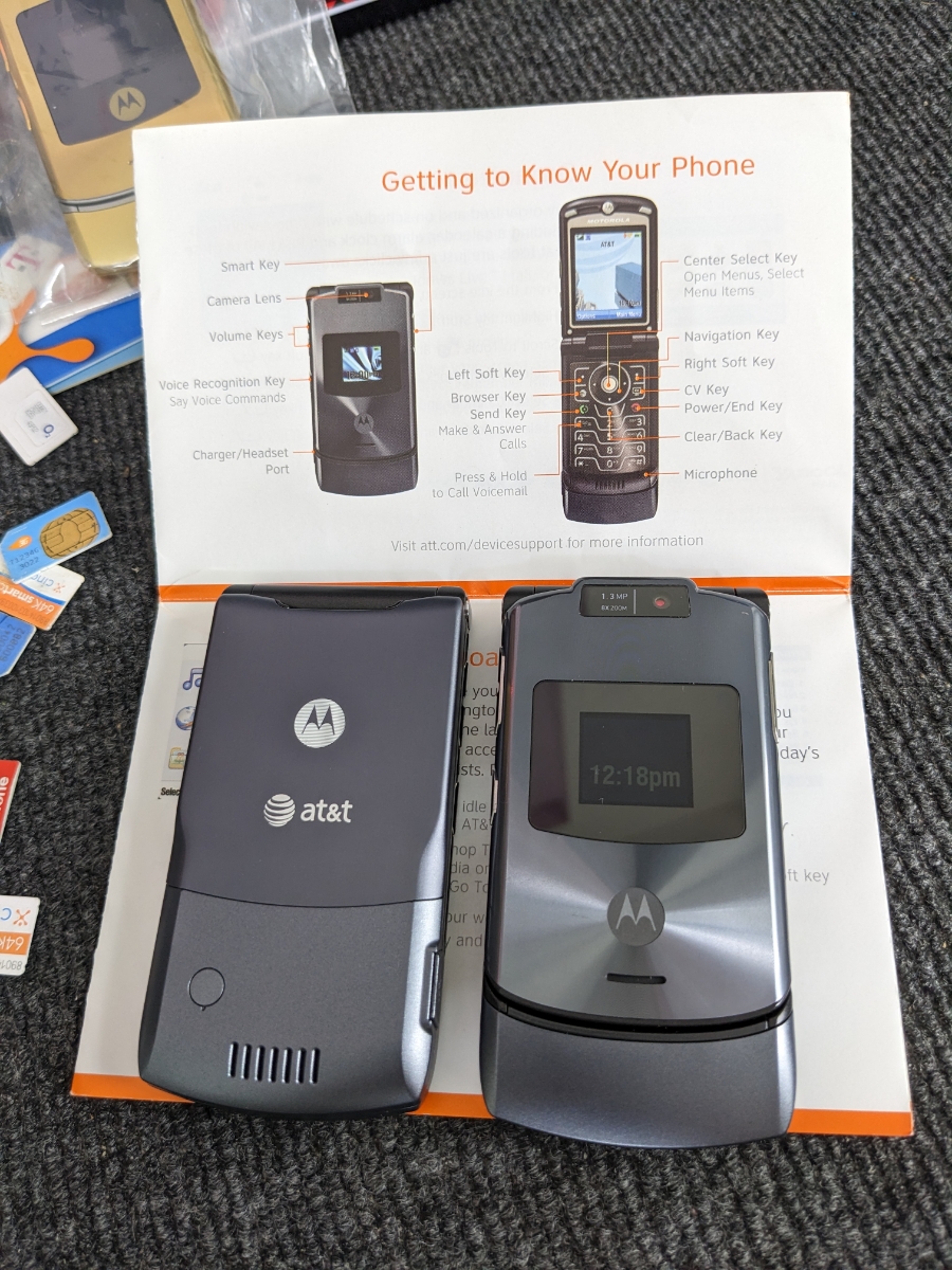 Motorola RAZR V3xx At&t | Viết Bởi CHUNG EBAY