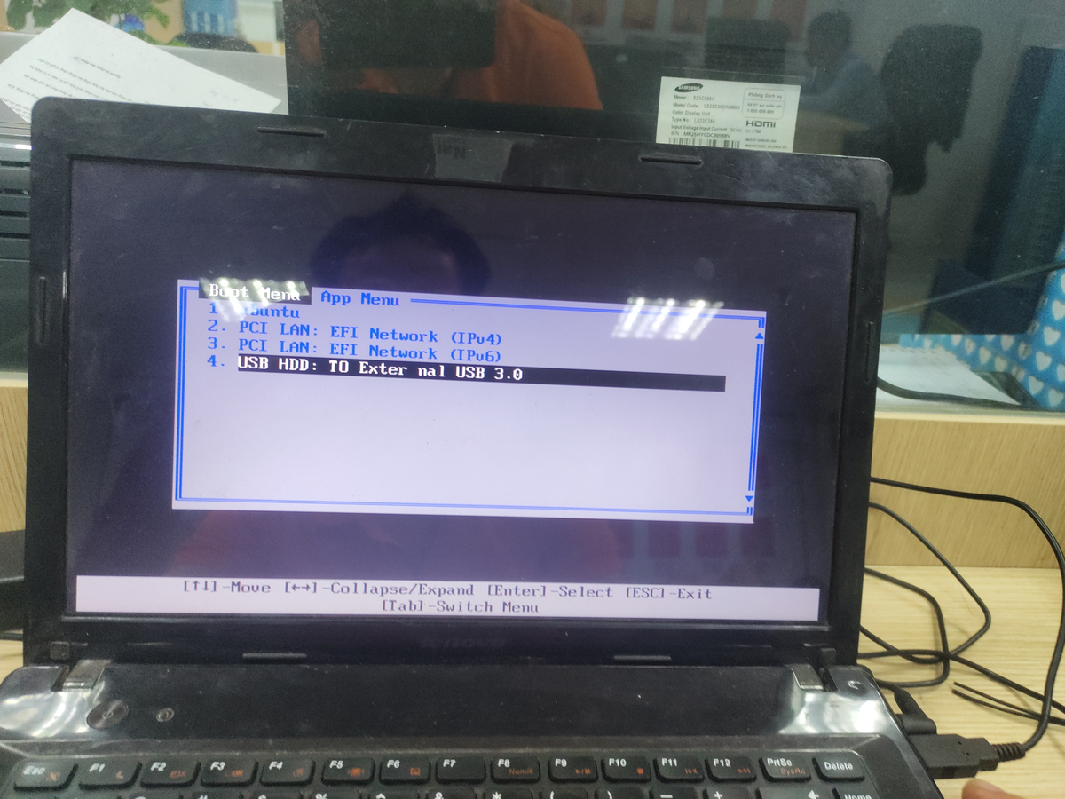Cài thử ubuntu lên usb. Giờ rút usb ra không vào được menu boot. Máy lenovoG480. Xin giúp đỡ. Xin...