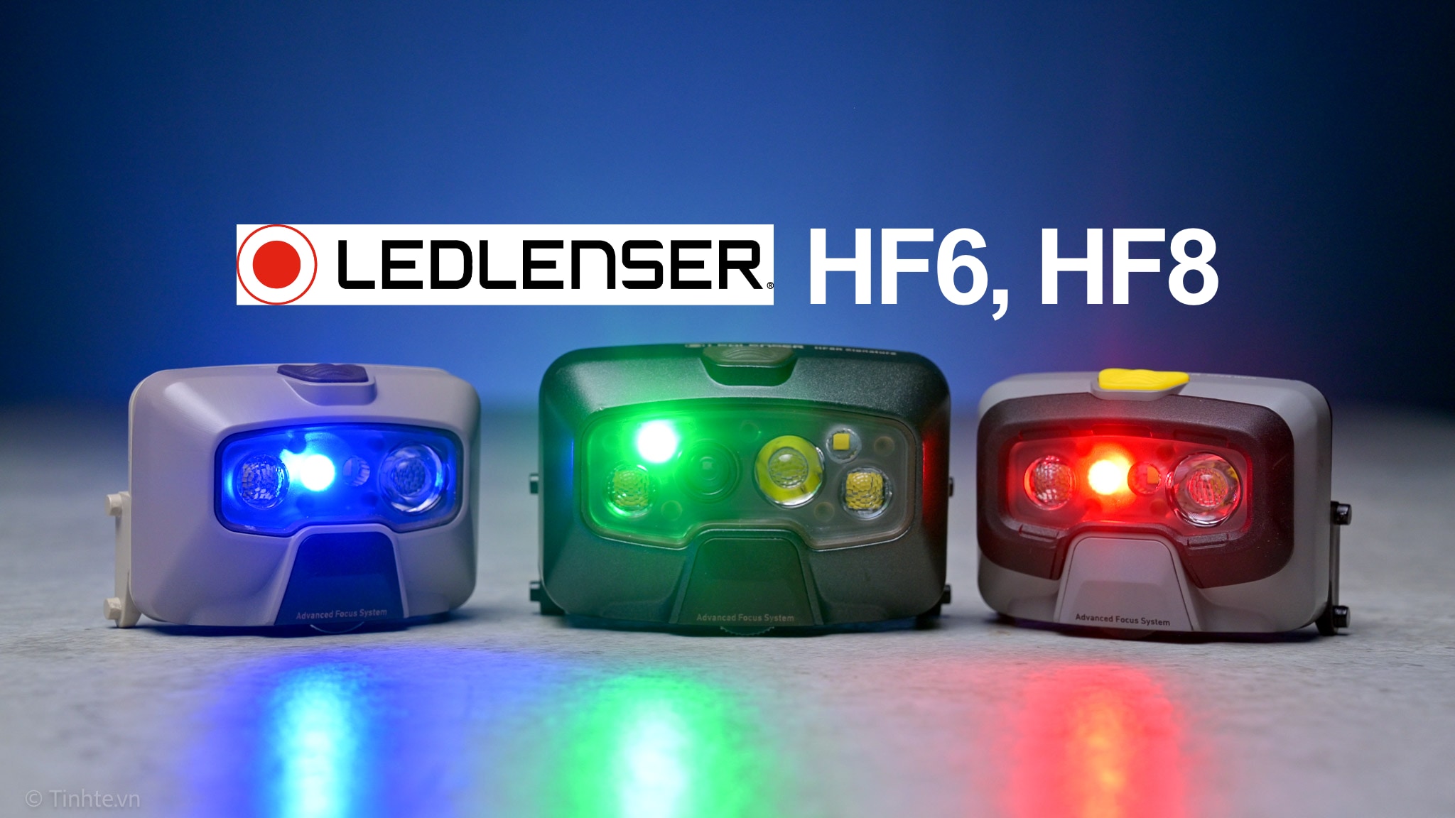 Trên tay đèn pin đội đầu Led Lenser dòng HF6R và HF8R