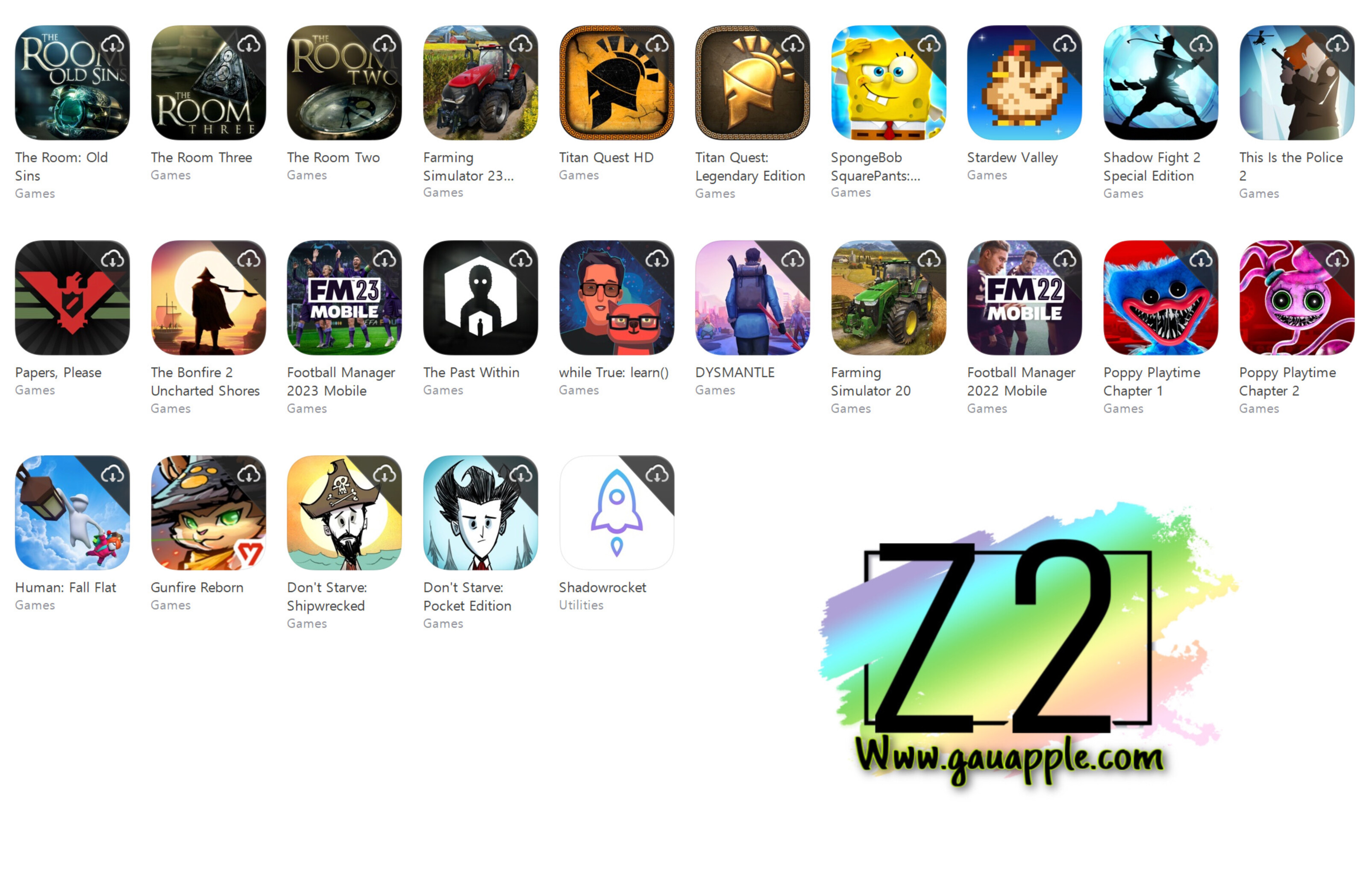 Share ID Apple Free Tải 25 Game Trả Phí Siêu Hot