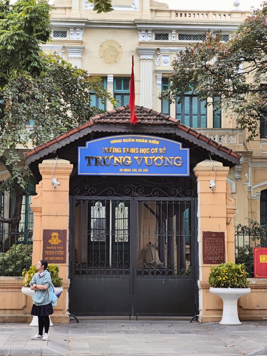 Một ngôi trường lâu năm và danh tiếng tại Hà Nội