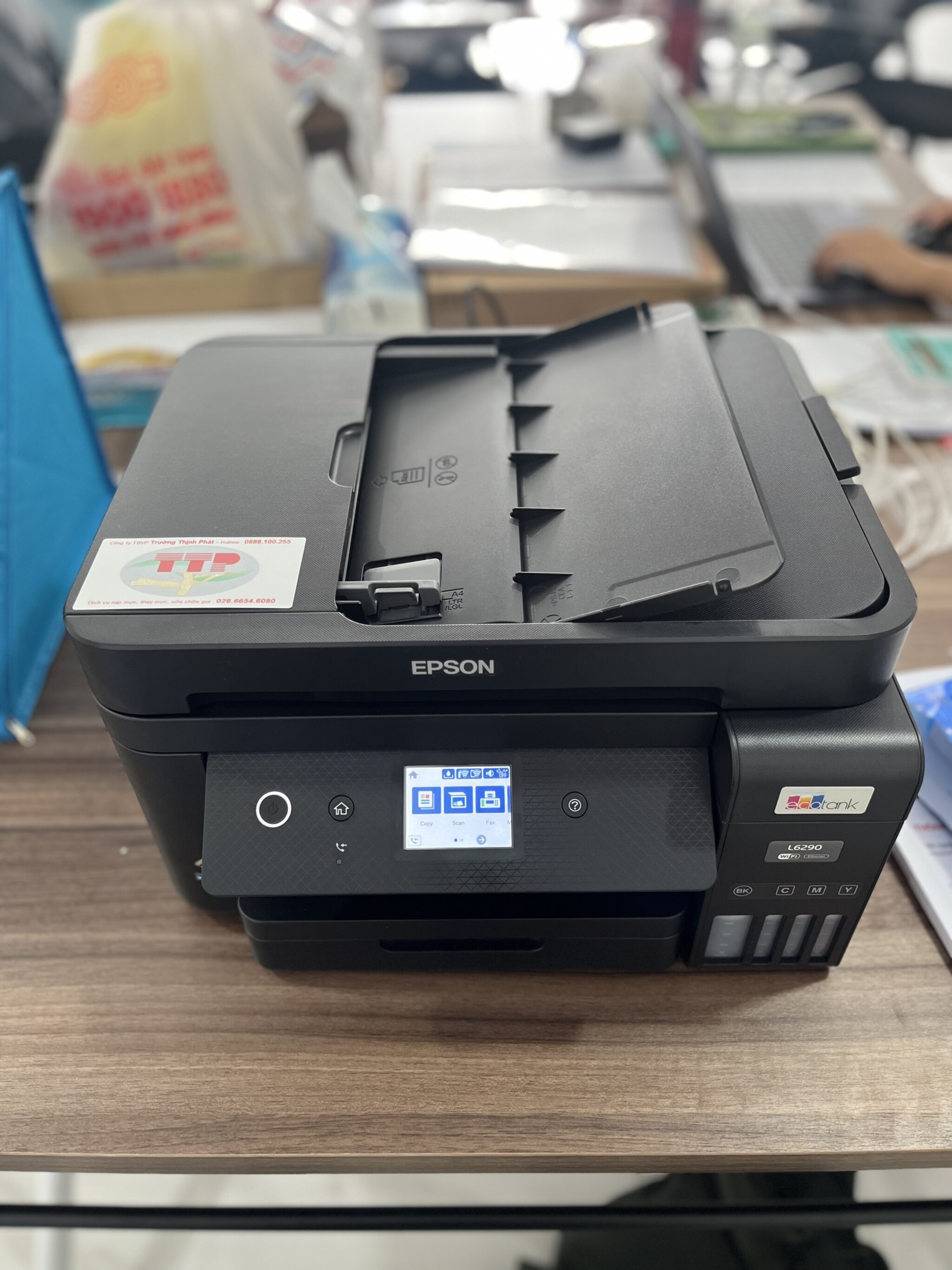 Trên tay Máy in Epson L6290 màu đa chức năng