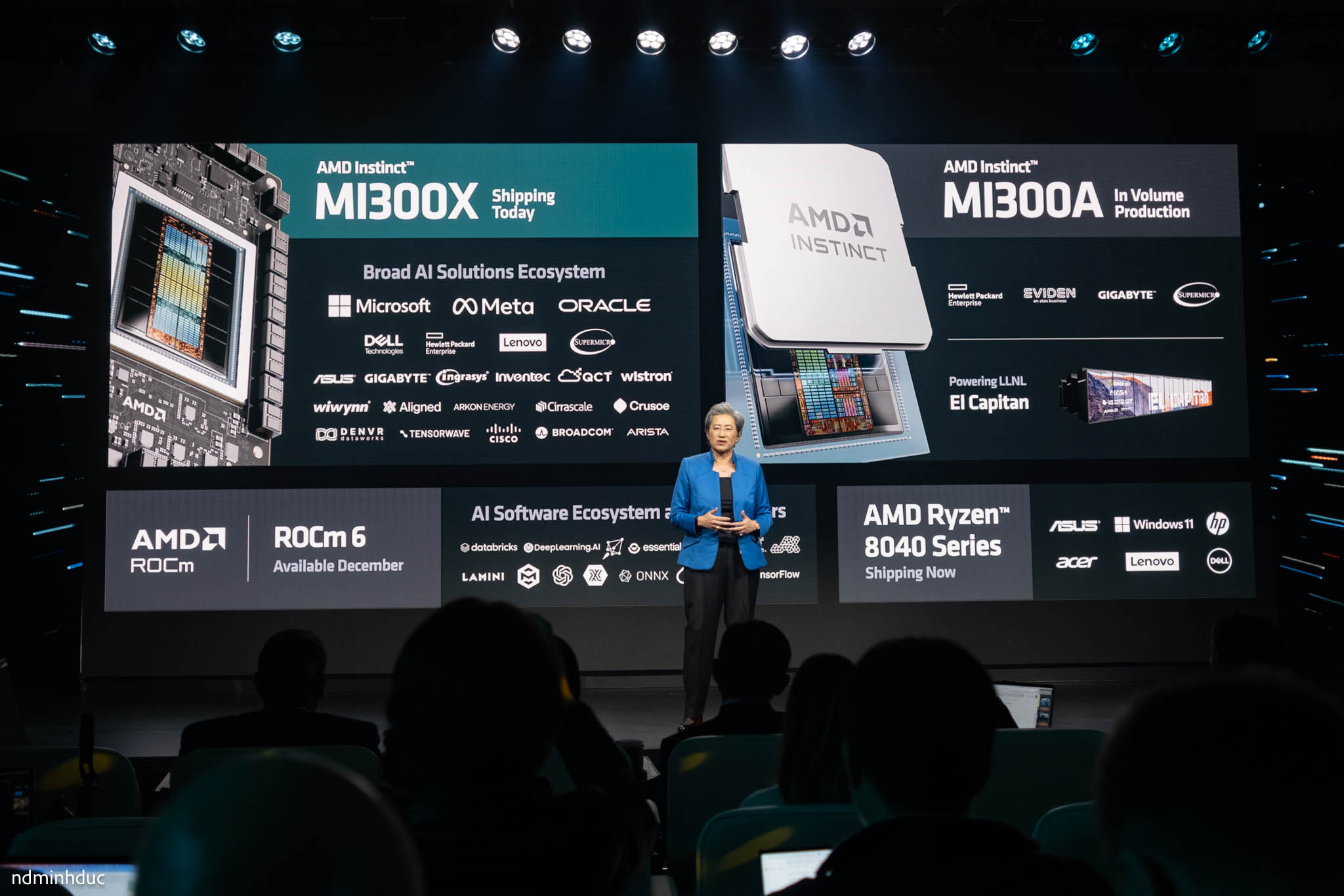 AMD ra mắt loạt giải pháp phần cứng cho AI: từ doanh nghiệp, HPC đến PC cá nhân