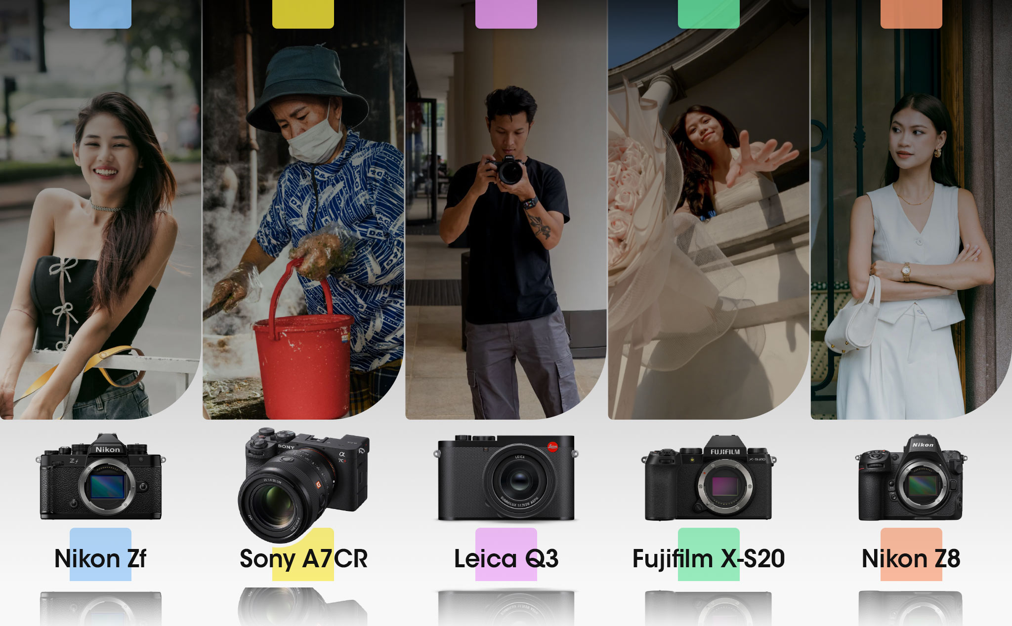 #Tinhtelookback: Top 5 chiếc máy ảnh ấn tượng nhất trong năm 2023: Fujifilm X-S20, Nikon Z8,...