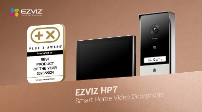 EZVIZ HP7, điện thoại cửa có hình, nhận giải thưởng tại Đức