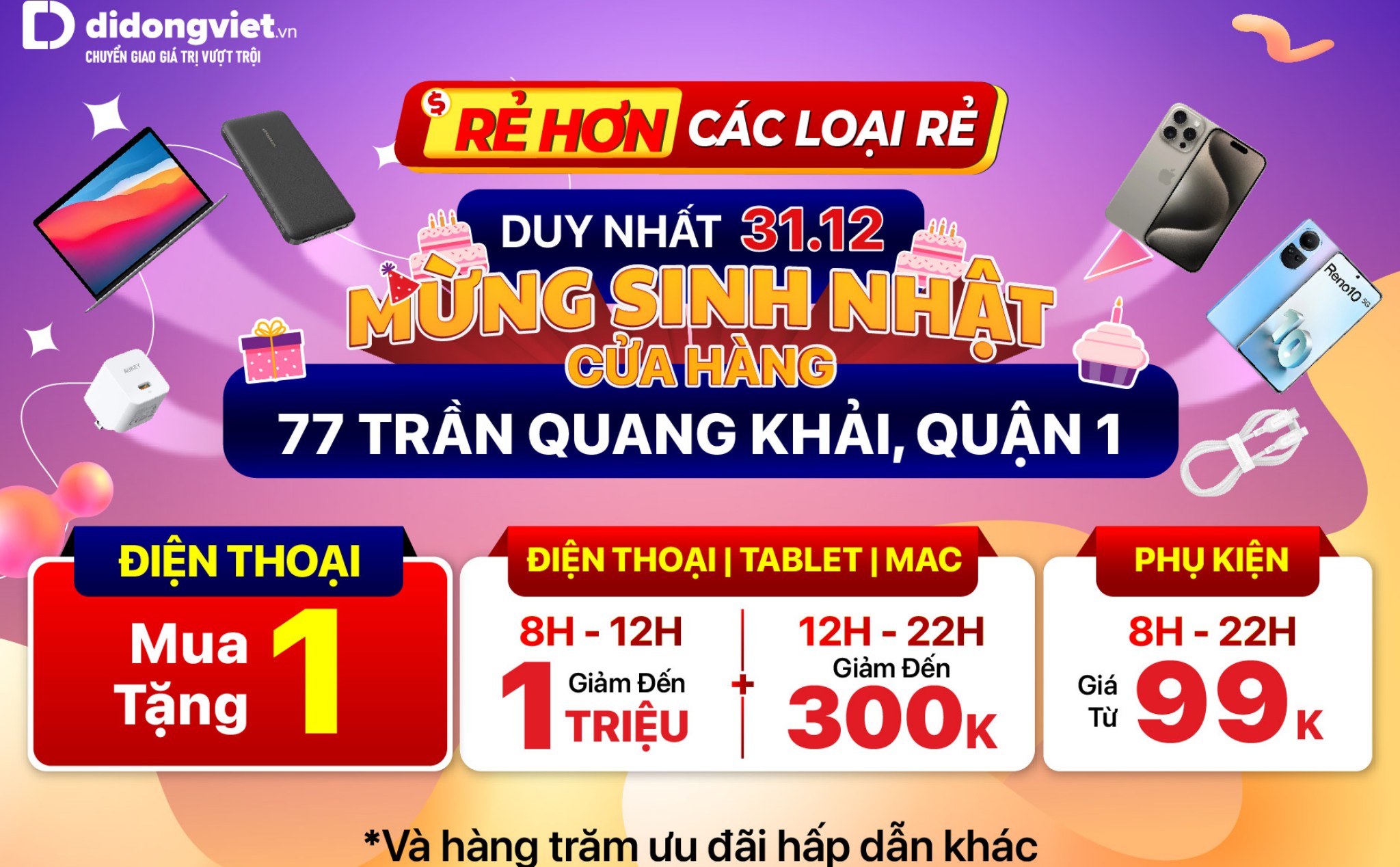 [QC] Điện thoại, phụ kiện công nghệ giá chỉ từ 99 ngàn đồng, voucher ...