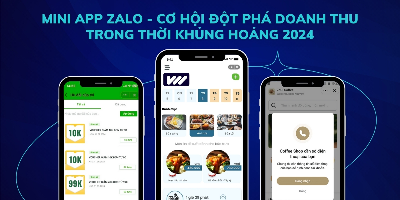 Mini App Zalo – Cơ hội đột phá doanh thu trong thời khủng hoảng 2024