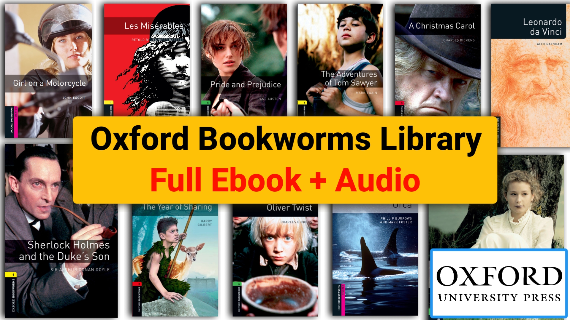 Oxford Bookworms Library Full 7 Stage - Download Ebook + Audio 2022