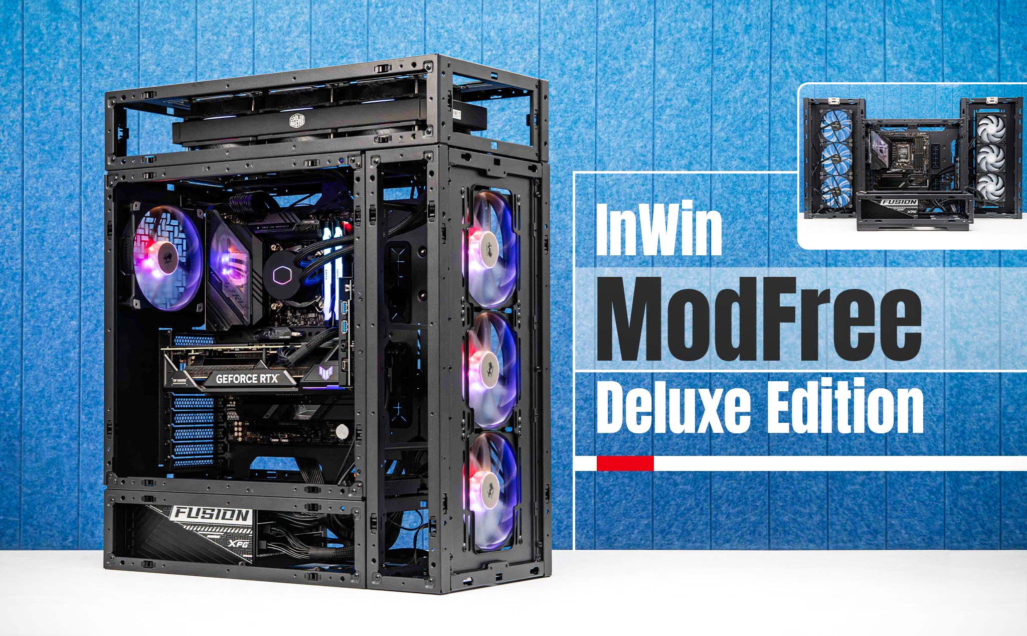 Trải nghiệm InWin ModFree Deluxe Edition - Thùng máy modular, mở rộng không giới hạn