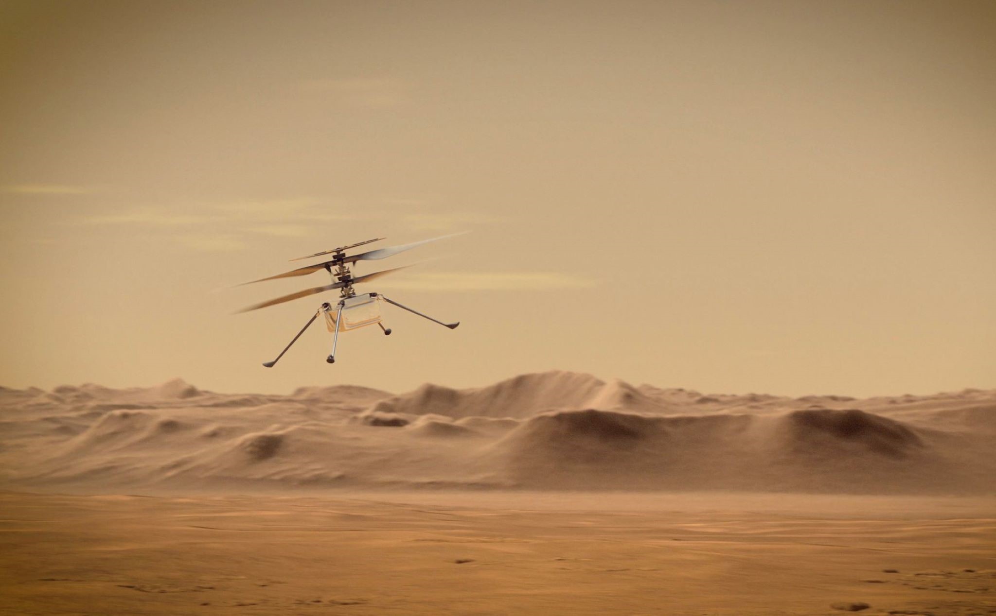 Những hình ảnh cuối cùng của trực thăng sao Hỏa Ingenuity