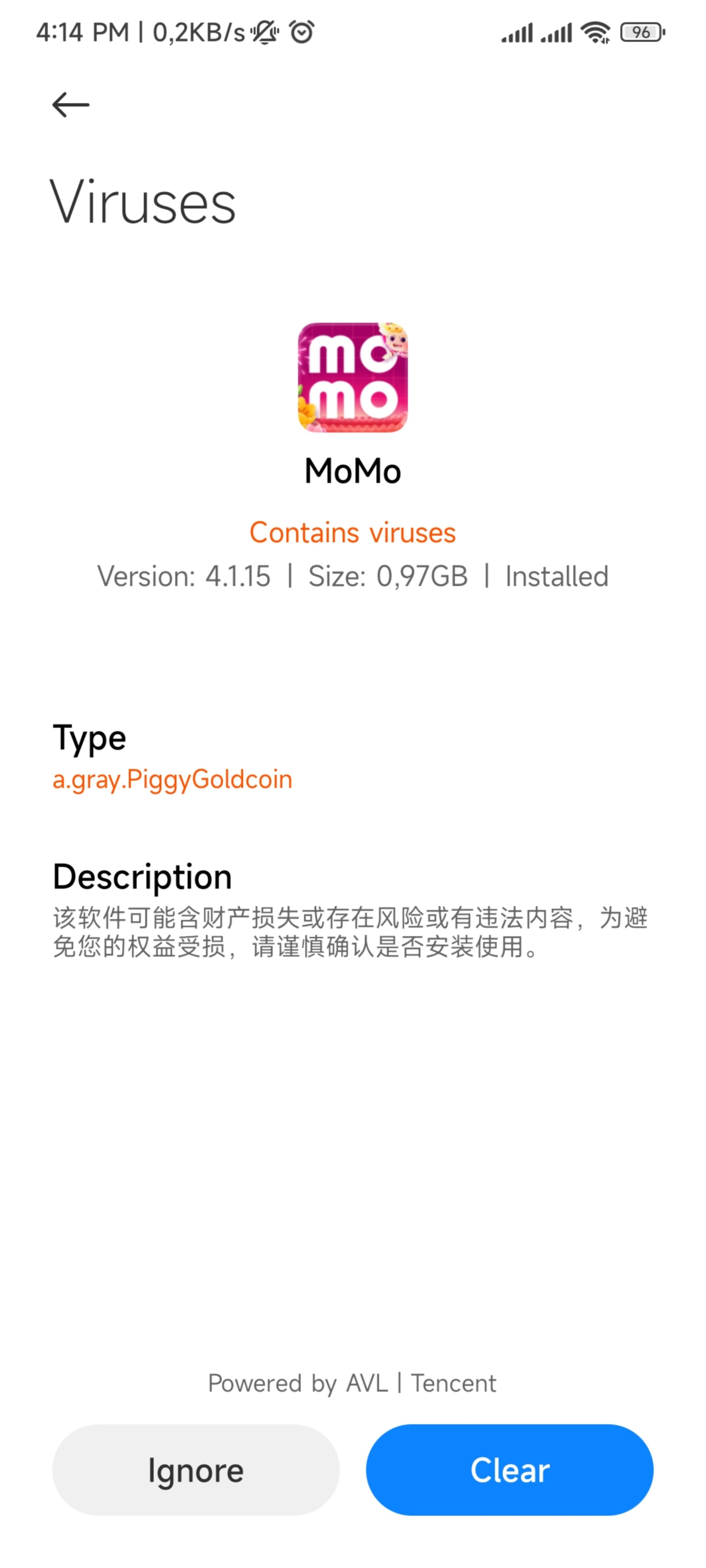 Momo có virus ư?