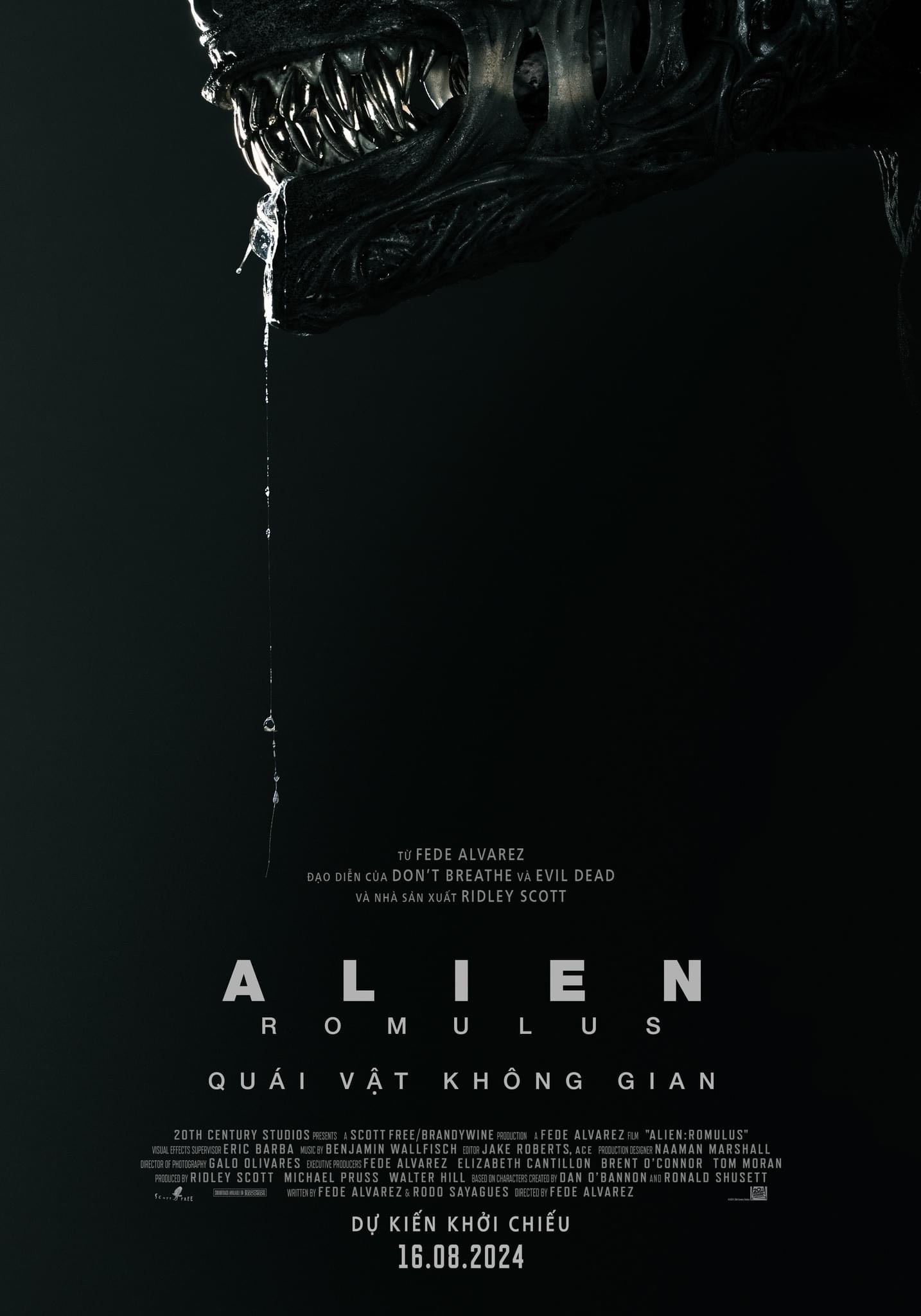 Phim Alien Romulus khởi chiếu ngày 16/08/24