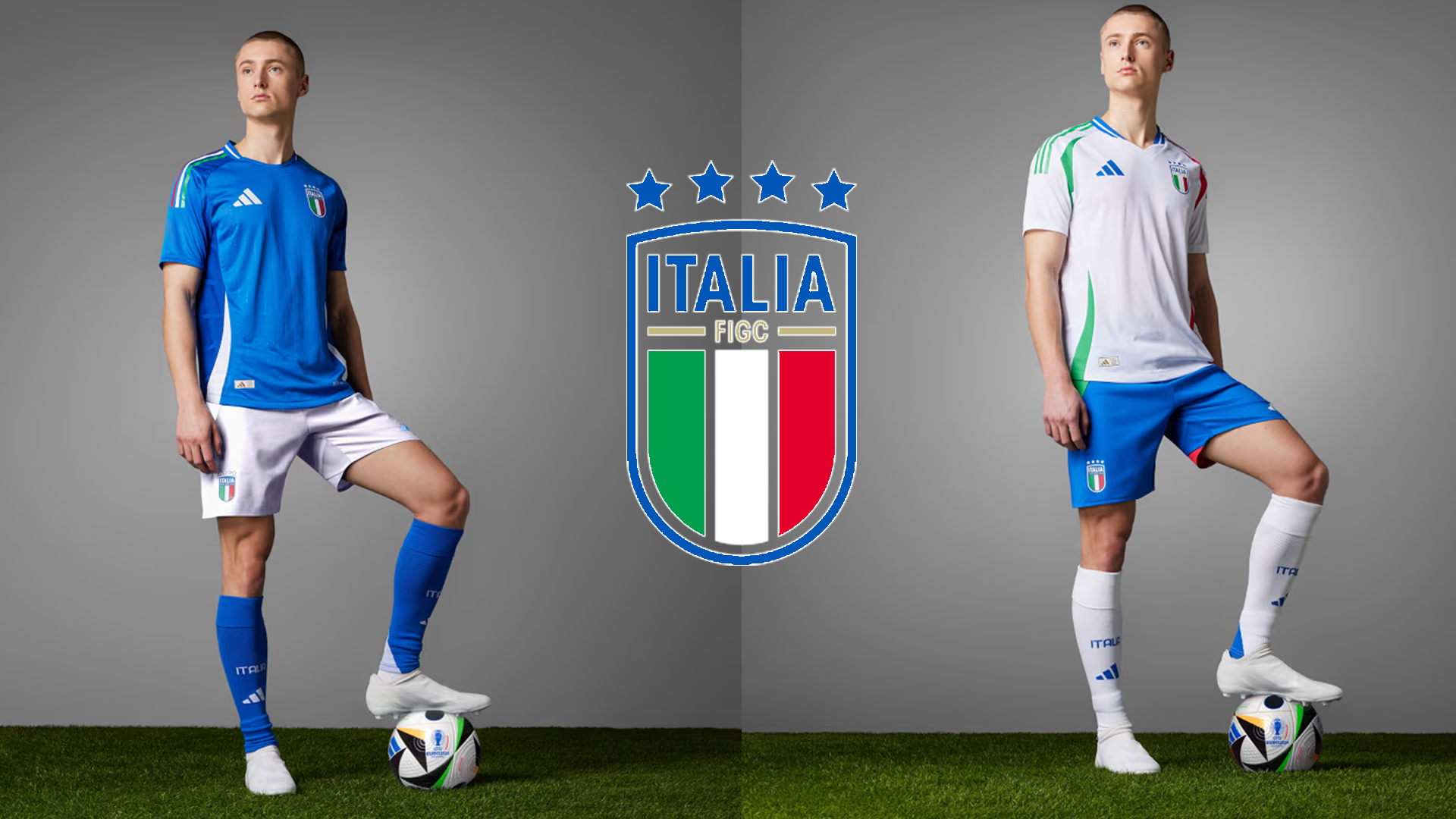 DLS 24 Kit Ý (Italia) Euro 2024 Home, Away