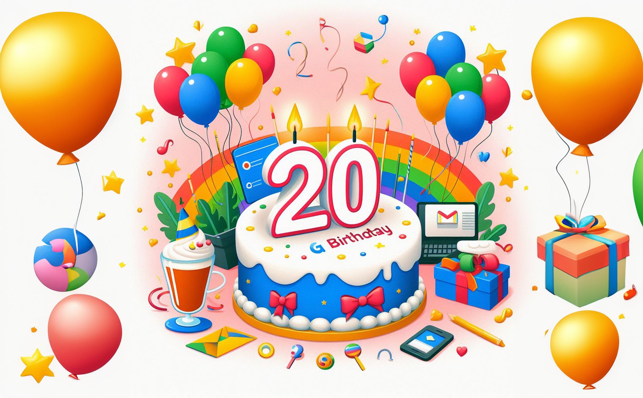 Gmail 20 năm và các cột mốc đáng nhớ