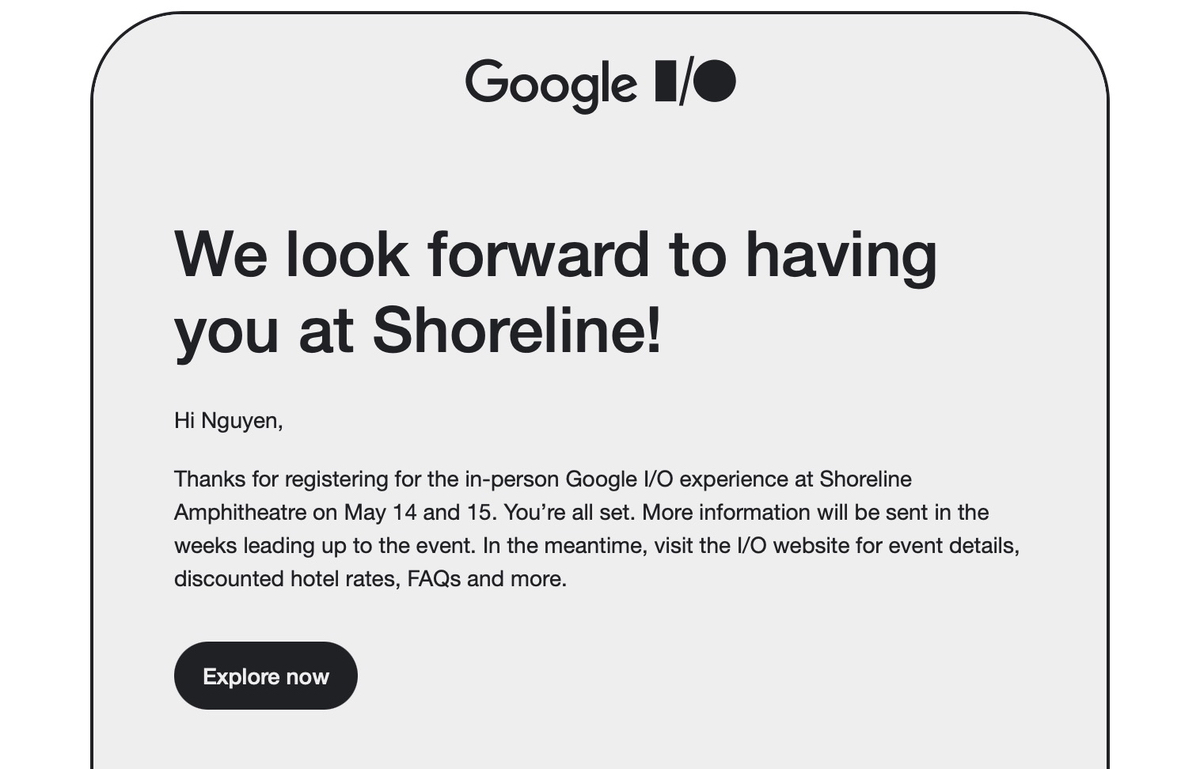 Quá hóng tới ngày được dự Google I/O 2024 này. Cuối cùng cũng được sờ các máy Pixel sớm, Android...