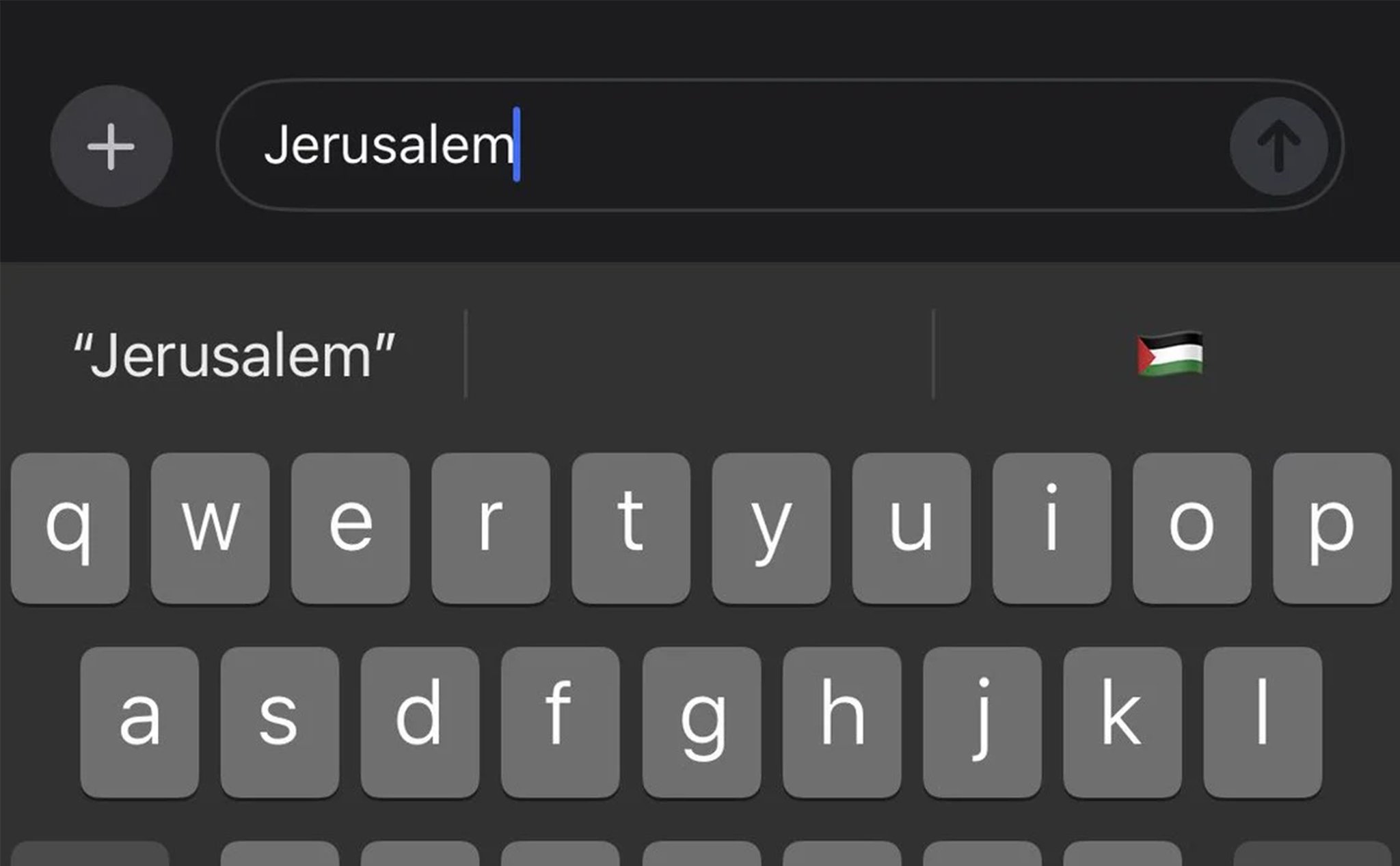 Apple đang sửa lỗi gõ Jerusalem ra emoji cờ Palestine