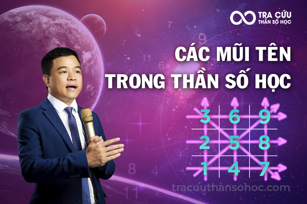 Các Mũi Tên Trong Thần Số Học Là Gì? Ý Nghĩa Như Thế Nào? | Viết bởi thaylouisnguyen