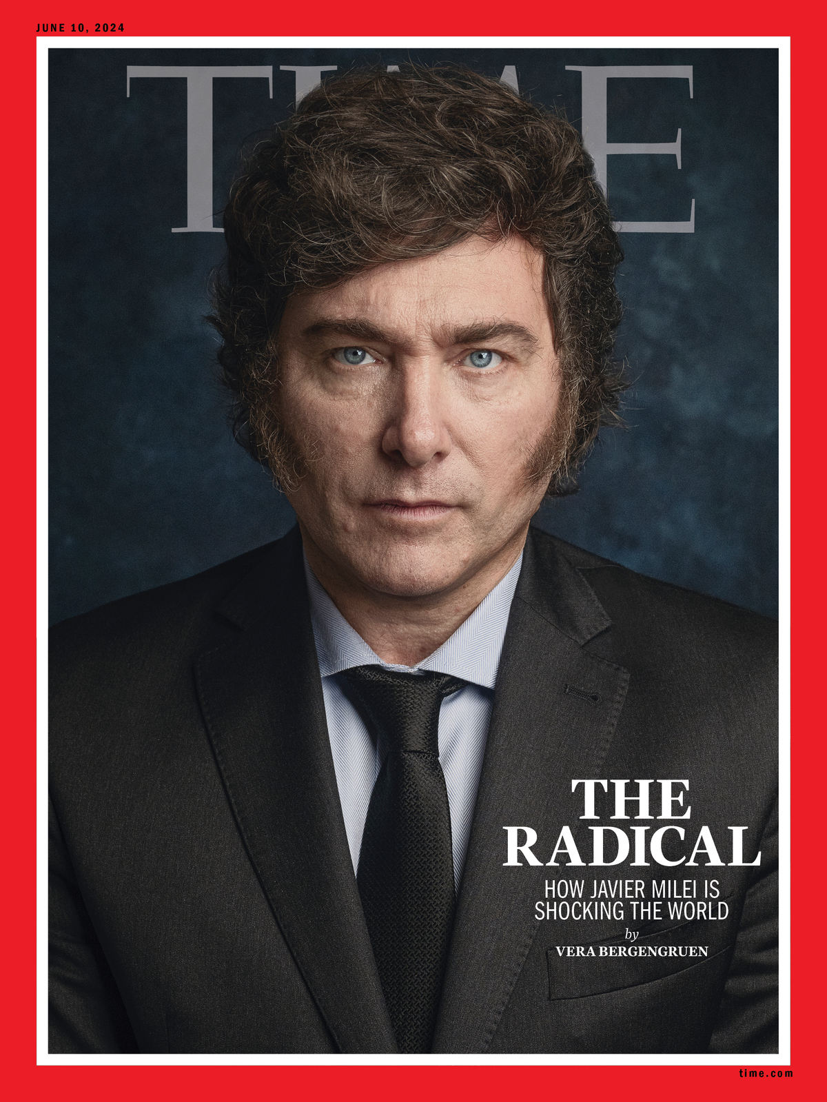 Trang bìa mới của TIME: Kế hoạch cấp tiến của Javier Milei nhằm biến đổi Argentina