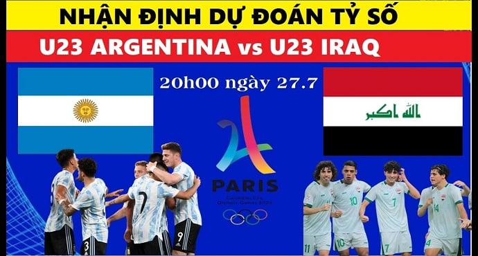 Trước trận Olympic 2024: Argentina U23 VS U23 Iraq
