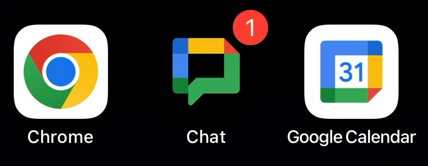 Google Chat của bác nào cũng hoá đen như này không ạ ? Hay là lại giống FB