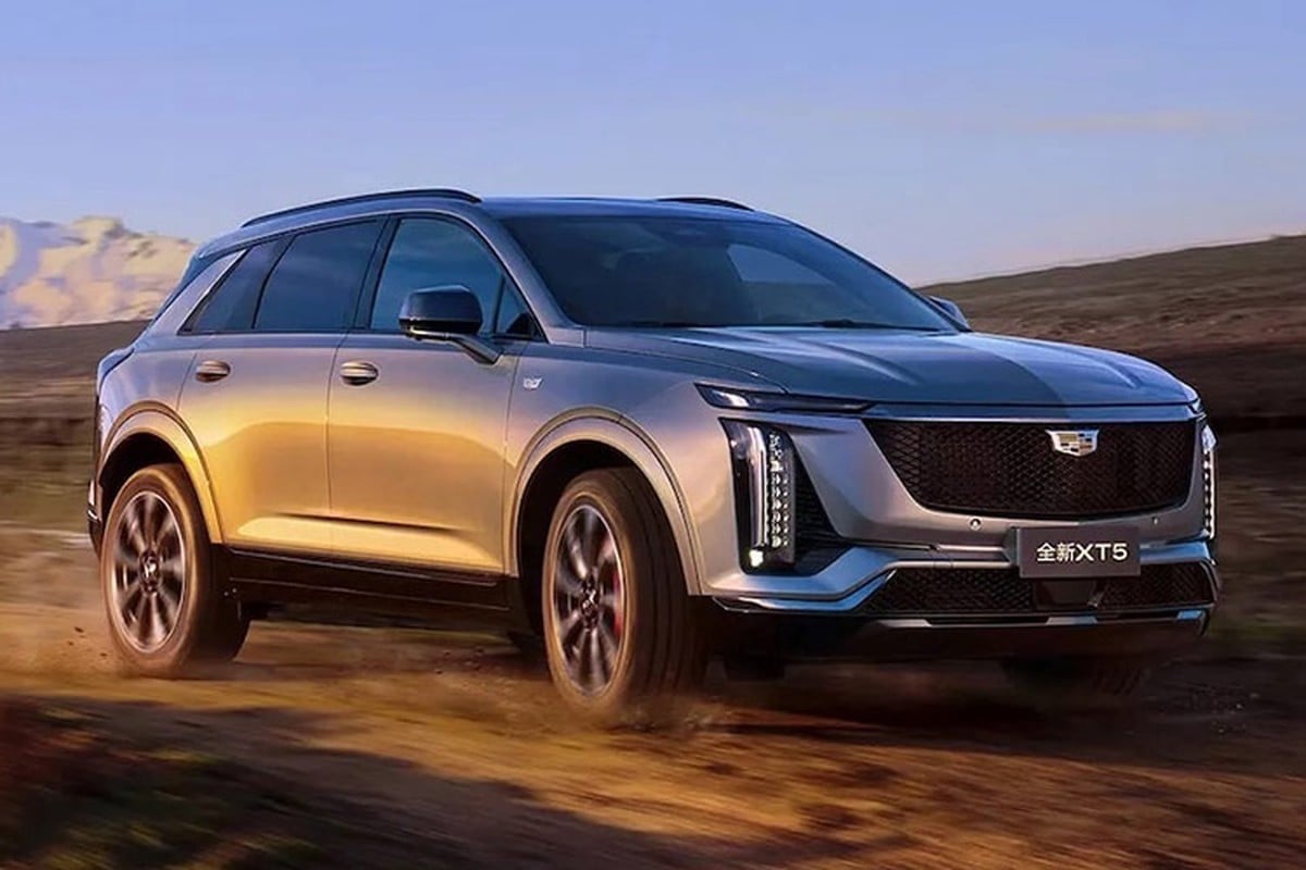 Cadillac XT5 2025 từ 973 triệu tại Trung Quốc, khiến dân Mỹ "phát thèm"