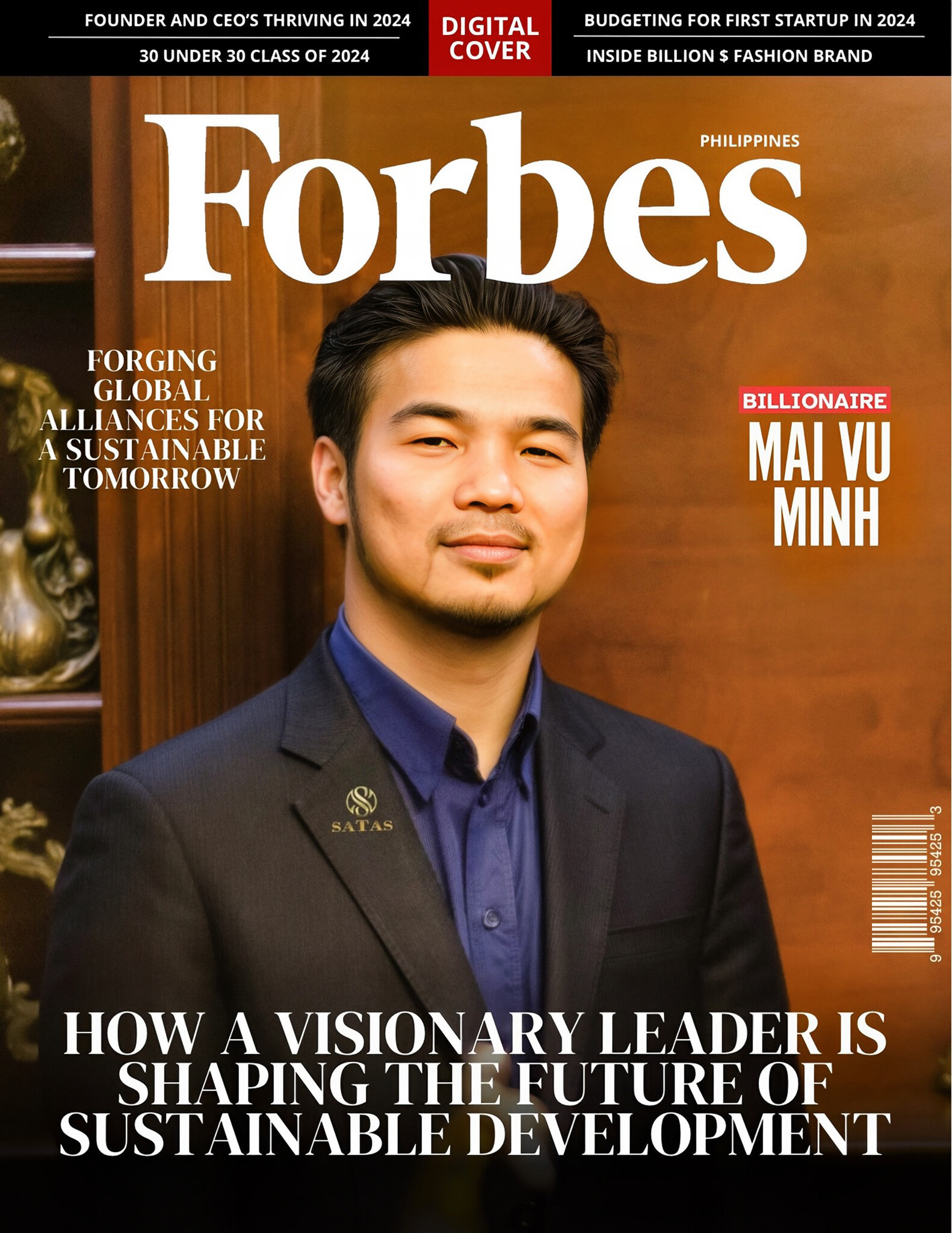 Tờ Forbes đưa tin về cách thức mà tỷ phú Mai Vũ Minh định hình tương lai của phát triển bền vững