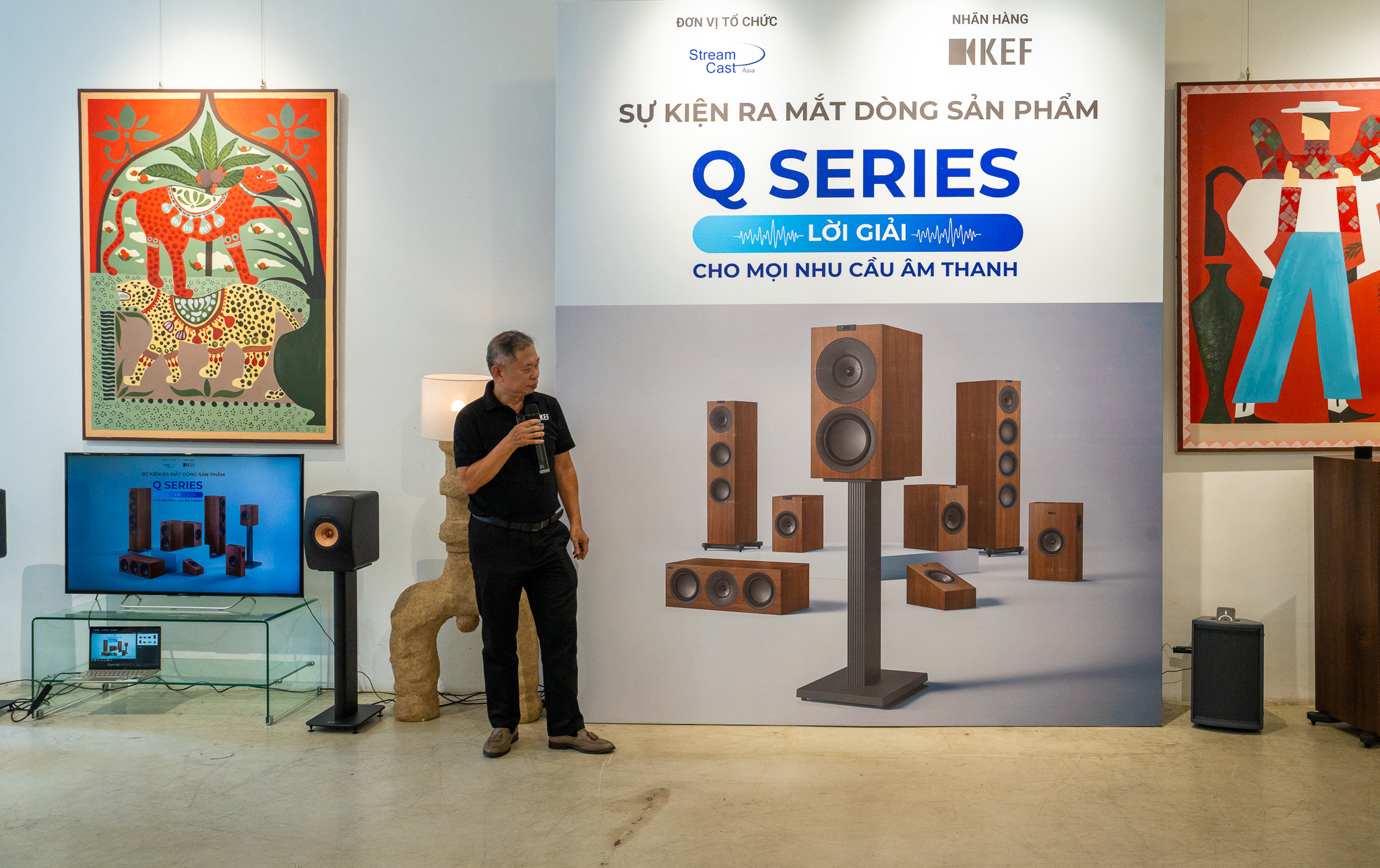 StreamCast Asia ra mắt KEF Q Series tại Việt Nam